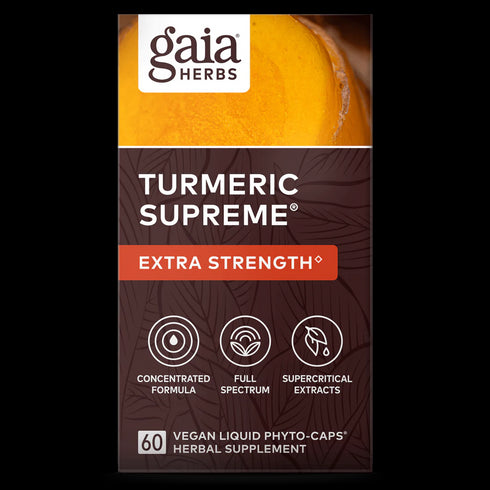 Image of Turmeric Supreme: Extra Strength 60vcaps box